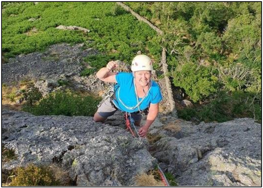 Dorine T on Castle Rock